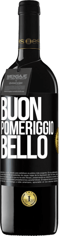 39,95 € | Vino rosso Edizione RED MBE Riserva Buon pomeriggio, bello Etichetta Nera. Etichetta personalizzabile Riserva 12 Mesi Raccogliere 2015 Tempranillo