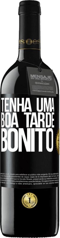 39,95 € Envio grátis | Vinho tinto Edição RED MBE Reserva Tenha uma boa tarde, bonito Etiqueta Preta. Etiqueta personalizável Reserva 12 Meses Colheita 2016 Tempranillo