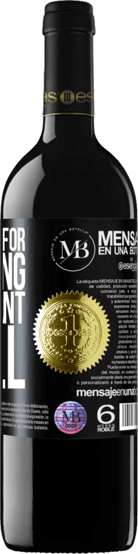 «I don't ask for anything, but I want it all» RED Edition MBE Reserve