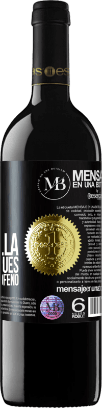 «A cierta edad, la pastilla del día después es el ibuprofeno» Edición RED MBE Reserva