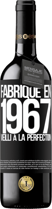 39,95 € | Vin rouge Édition RED MBE Réserve Fabriqué en 1967. Vieilli à la perfection Étiquette Noire. Étiquette personnalisable Réserve 12 Mois Récolte 2016 Tempranillo