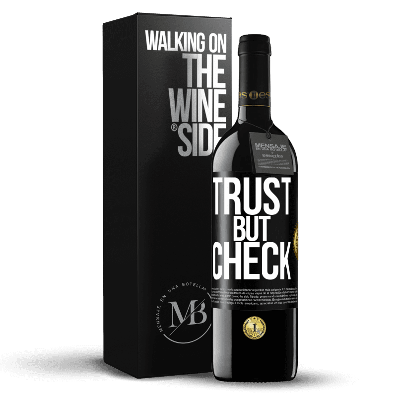 39,95 € Free Shipping | Red Wine RED Edition MBE Reserve Trust, but check Black Label. Customizable label Reserve 12 Months Harvest 2014 Tempranillo