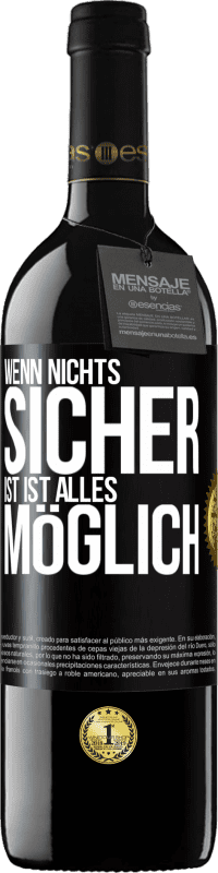 «Wenn nichts sicher ist, ist alles möglich» RED Ausgabe MBE Reserve