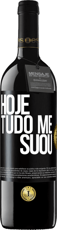 39,95 € | Vinho tinto Edição RED MBE Reserva Hoje tudo me suou Etiqueta Preta. Etiqueta personalizável Reserva 12 Meses Colheita 2014 Tempranillo