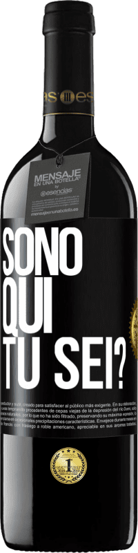 39,95 € Spedizione Gratuita | Vino rosso Edizione RED MBE Riserva Sono qui. Tu sei? Etichetta Nera. Etichetta personalizzabile Riserva 12 Mesi Raccogliere 2014 Tempranillo