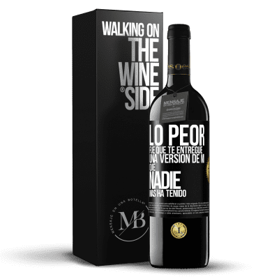 «Lo peor fue que te entregué una versión de mí que nadie más ha tenido» Edición RED MBE Reserva