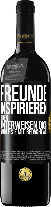 Kostenloser Versand | Rotwein RED Ausgabe MBE Reserve Freunde inspirieren oder unterweisen dich. Wähle sie mit Bedacht aus Schwarzes Etikett. Anpassbares Etikett Reserve 12 Monate Ernte 2014 Tempranillo