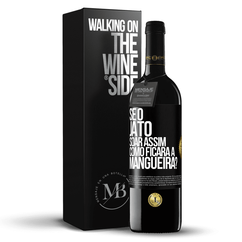 39,95 € Envio grátis | Vinho tinto Edição RED MBE Reserva Se o jato soar assim, como ficará a mangueira? Etiqueta Preta. Etiqueta personalizável Reserva 12 Meses Colheita 2014 Tempranillo