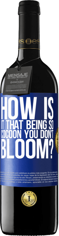 39,95 € Free Shipping | Red Wine RED Edition MBE Reserve how is it that being so cocoon you don't bloom? Blue Label. Customizable label Reserve 12 Months Harvest 2016 Tempranillo