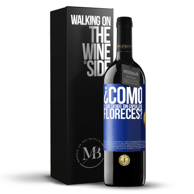 «¿Cómo es que siendo tan capullo no floreces?» Edición RED MBE Reserva