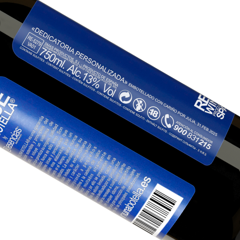 Total traceability. «La palabra RECONOCER es tan importante, que se escribe igual al derecho que al revés» RED Edition MBE Reserve