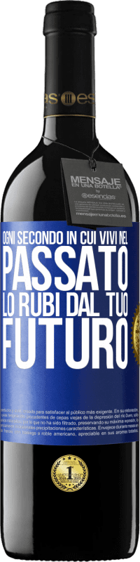 «Ogni secondo in cui vivi nel passato, lo rubi dal tuo futuro» Edizione RED MBE Riserva