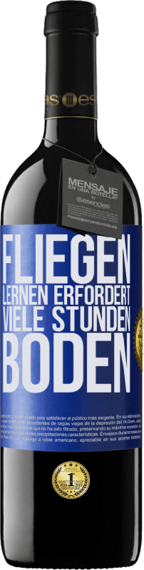 «Fliegen lernen erfordert viele Stunden Boden» RED Ausgabe MBE Reserve