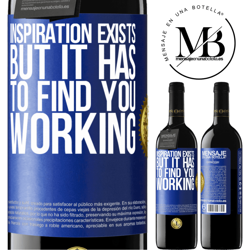 39,95 € Free Shipping | Red Wine RED Edition MBE Reserve Inspiration exists, but it has to find you working Blue Label. Customizable label Reserve 12 Months Harvest 2014 Tempranillo