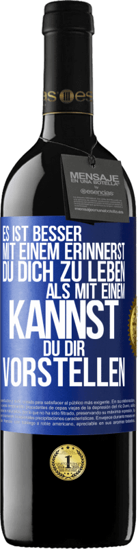 «Es ist besser mit einem Erinnerst du dich zu leben als mit einem Kannst du dir vorstellen» RED Ausgabe MBE Reserve