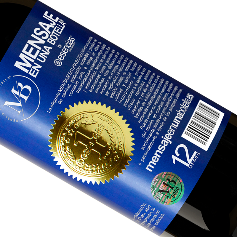 Limited Edition. «Save the earth. It's the only planet with wine» RED Edition MBE Reserve