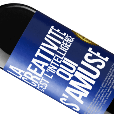 Expressions Uniques et Personnelles. «La créativité c'est l'intelligence qui s'amuse» Édition RED MBE Réserve