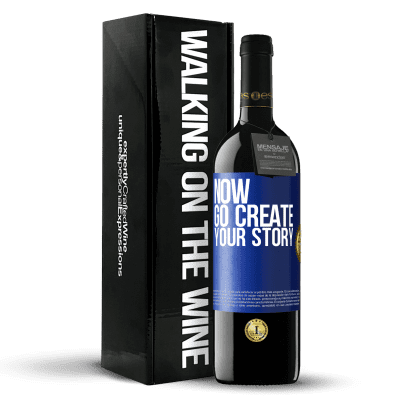 «Now, go create your story» Édition RED Crianza 6 Mois