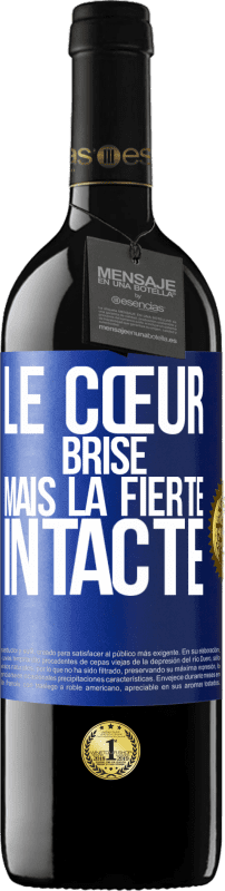 39,95 € | Vin rouge Édition RED MBE Réserve Le cœur brisé. Mais la fierté intacte Étiquette Bleue. Étiquette personnalisable Réserve 12 Mois Récolte 2015 Tempranillo