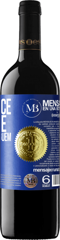 «Com você sempre o que com alguém já» Edição RED MBE Reserva