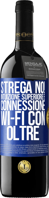 39,95 € | Vino rosso Edizione RED MBE Riserva strega no! Intuizione superiore e connessione Wi-Fi con oltre Etichetta Blu. Etichetta personalizzabile Riserva 12 Mesi Raccogliere 2016 Tempranillo