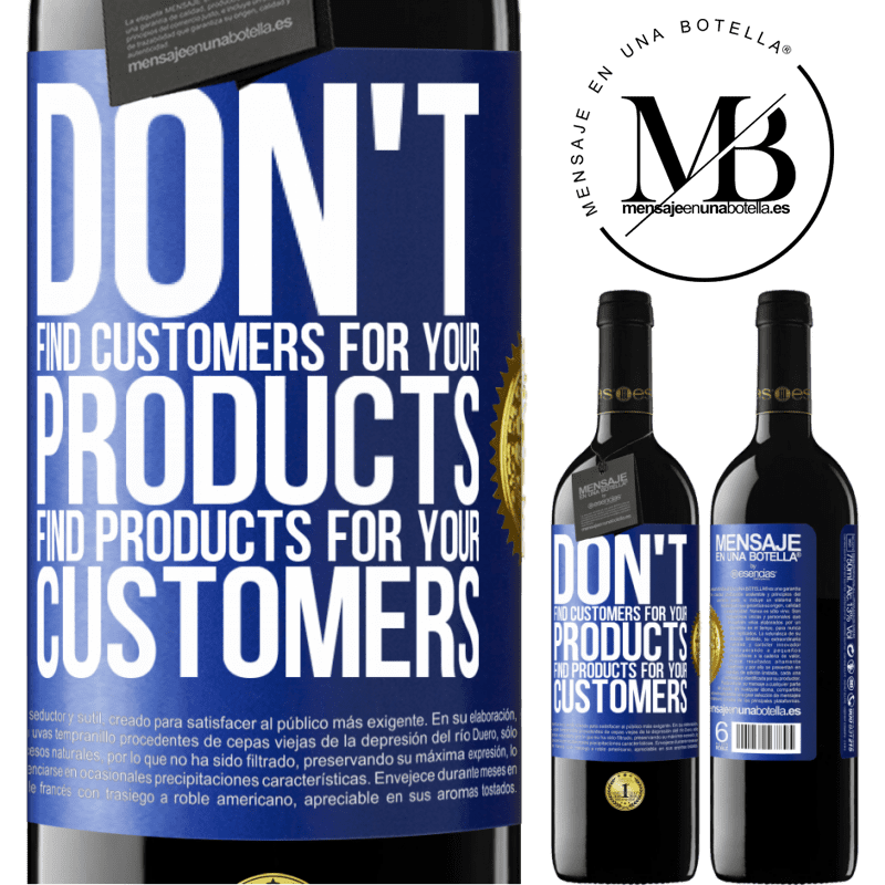 39,95 € Free Shipping | Red Wine RED Edition MBE Reserve Don't find customers for your products, find products for your customers Blue Label. Customizable label Reserve 12 Months Harvest 2016 Tempranillo