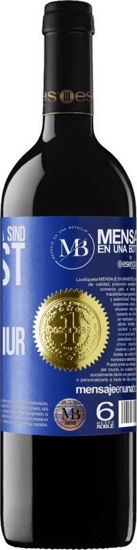 «Wenn du nicht da bist, wächst die Lust» RED Ausgabe MBE Reserve