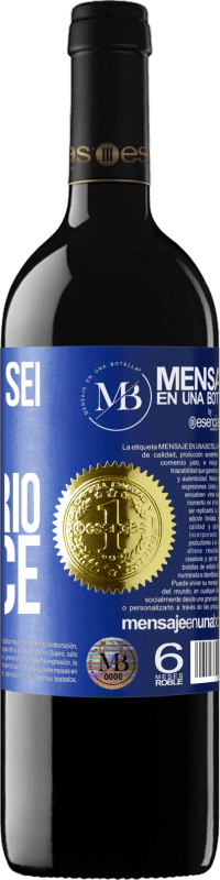«Se non ci sei, il desiderio cresce» Edizione RED MBE Riserva