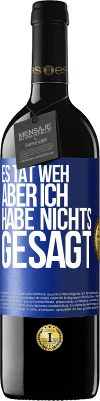 «Es tat weh aber ich habe nichts gesagt» RED Ausgabe MBE Reserve
