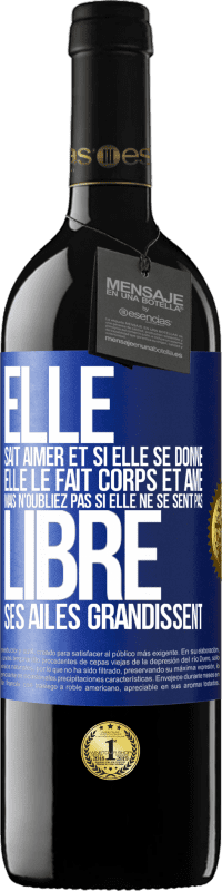 39,95 € | Vin rouge Édition RED MBE Réserve Elle sait aimer et si elle se donne, elle le fait corps et âme. Mais n'oubliez pas si elle ne se sent pas libre, ses ailes grand Étiquette Bleue. Étiquette personnalisable Réserve 12 Mois Récolte 2015 Tempranillo