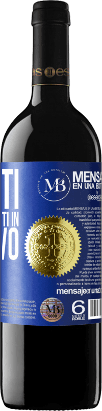 «Questi sono i momenti in cui vivo» Edizione RED MBE Riserva