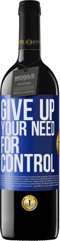 «Give up your need for control» RED Ausgabe MBE Reserve