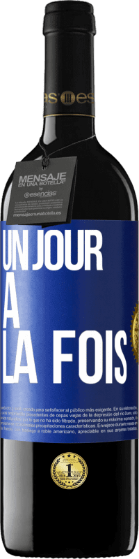 39,95 € | Vin rouge Édition RED MBE Réserve Un jour à la fois Étiquette Bleue. Étiquette personnalisable Réserve 12 Mois Récolte 2015 Tempranillo