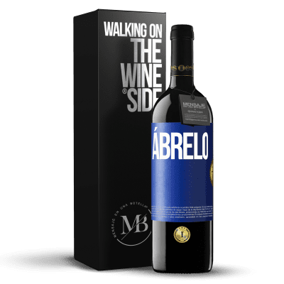 «Ábrelo» Edición RED MBE Reserva