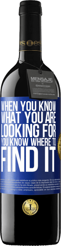 «When you know what you are looking for, you know where to find it» RED Edition MBE Reserve