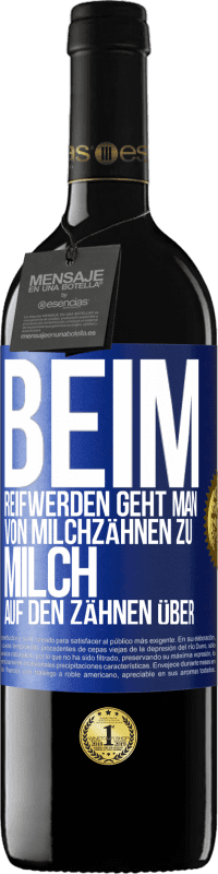 «Beim Reifwerden geht man von Milchzähnen zu Milch auf den Zähnen über» RED Ausgabe MBE Reserve