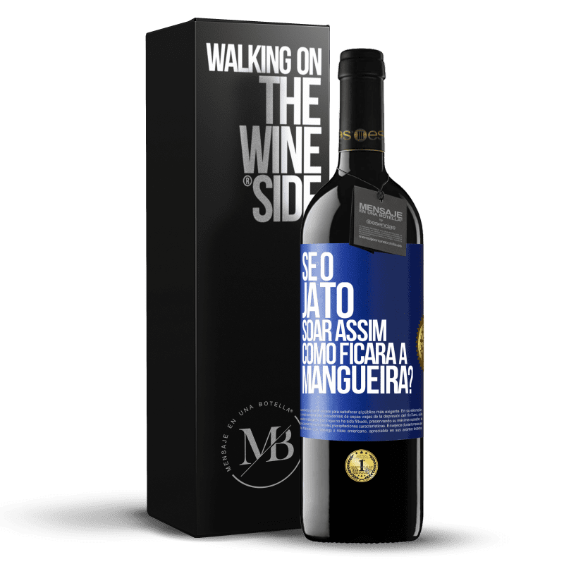 39,95 € Envio grátis | Vinho tinto Edição RED MBE Reserva Se o jato soar assim, como ficará a mangueira? Etiqueta Azul. Etiqueta personalizável Reserva 12 Meses Colheita 2014 Tempranillo