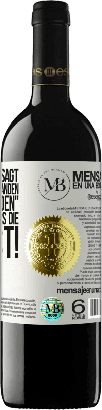 «Wenn dein Ex dir sagt, du wirst nie jemanden wie mich finden, sag ihm, genau das ist die Idee!» RED Ausgabe MBE Reserve