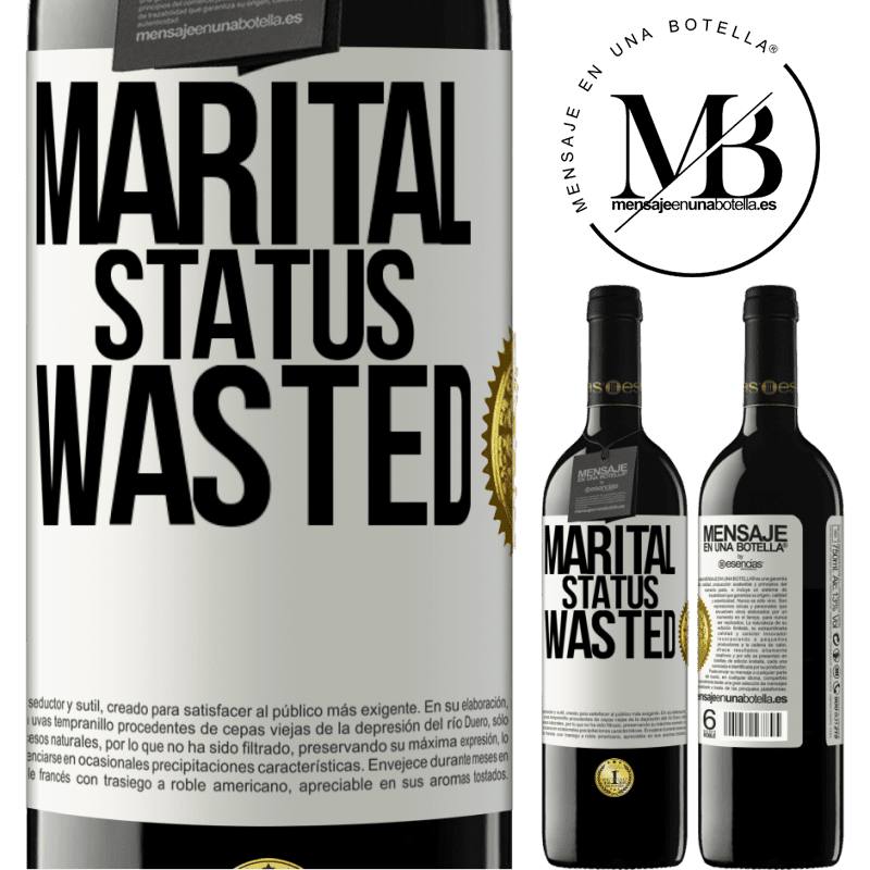 39,95 € Free Shipping | Red Wine RED Edition MBE Reserve Marital status: wasted White Label. Customizable label Reserve 12 Months Harvest 2014 Tempranillo