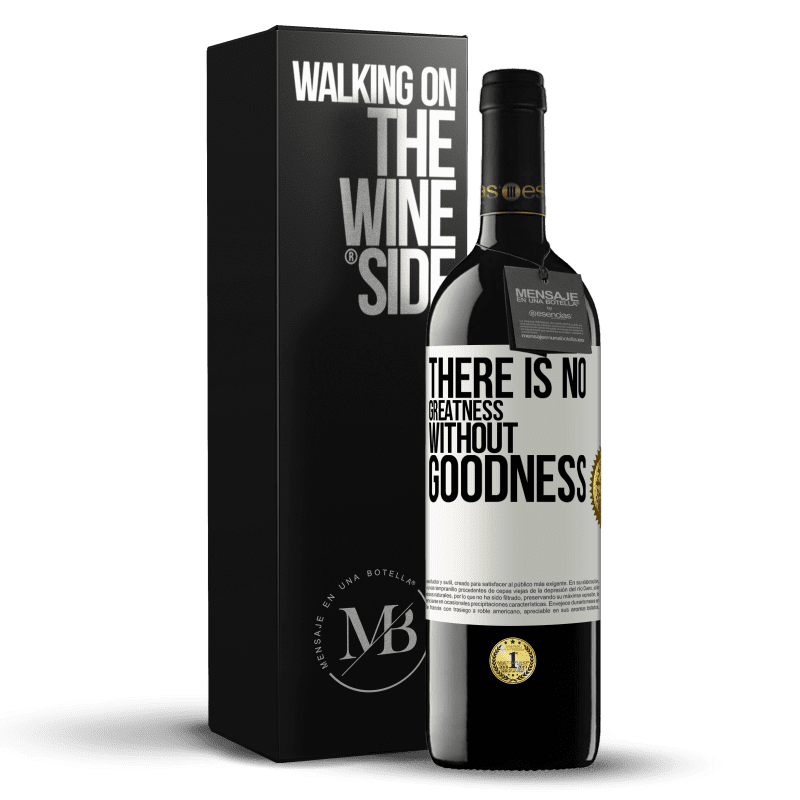 39,95 € Free Shipping | Red Wine RED Edition MBE Reserve There is no greatness without goodness White Label. Customizable label Reserve 12 Months Harvest 2014 Tempranillo