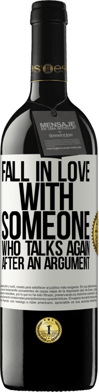 39,95 € Free Shipping | Red Wine RED Edition MBE Reserve Fall in love with someone who talks again after an argument White Label. Customizable label Reserve 12 Months Harvest 2015 Tempranillo