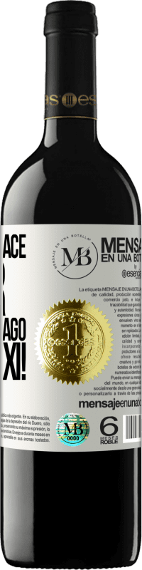 «Não me ameace sair porque eu pago pelo táxi!» Edição RED MBE Reserva