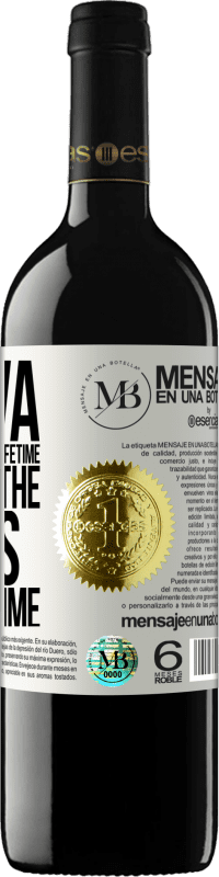 «Innova, because you have a lifetime to taste the wines of a lifetime» RED Edition MBE Reserve