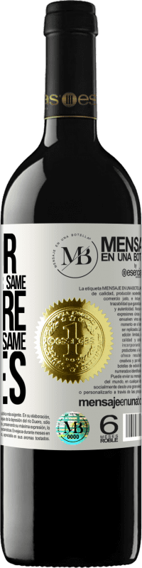 «Look for someone with your same desire, not with your same tastes» RED Edition MBE Reserve