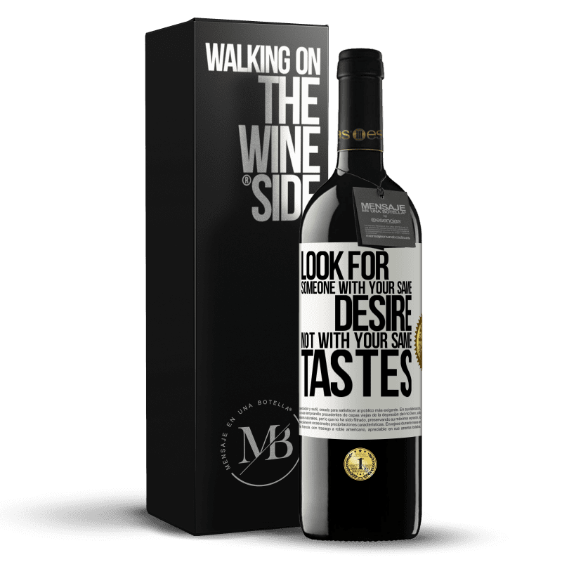 39,95 € Free Shipping | Red Wine RED Edition MBE Reserve Look for someone with your same desire, not with your same tastes White Label. Customizable label Reserve 12 Months Harvest 2014 Tempranillo