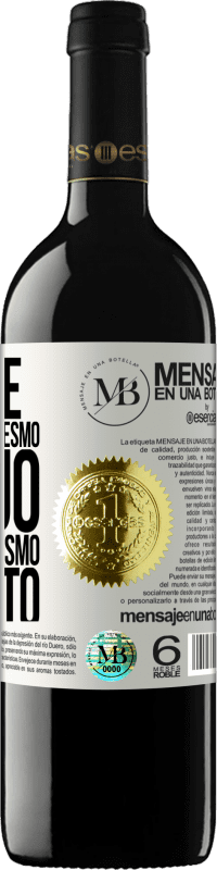 «Procure alguém com o mesmo desejo, não com o mesmo gosto» Edição RED MBE Reserva