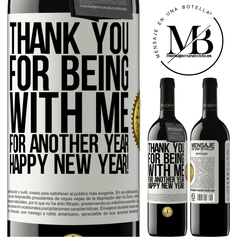 39,95 € Free Shipping | Red Wine RED Edition MBE Reserve Thank you for being with me for another year. Happy New Year! White Label. Customizable label Reserve 12 Months Harvest 2015 Tempranillo