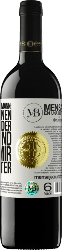 «Lieber Weihnachtsmann: Bring mir einen kleinen Bruder. Liebes Kind: schick mir deine Mutter» RED Ausgabe MBE Reserve