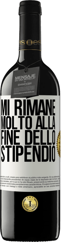 39,95 € Spedizione Gratuita | Vino rosso Edizione RED MBE Riserva Mi rimane molto alla fine dello stipendio Etichetta Bianca. Etichetta personalizzabile Riserva 12 Mesi Raccogliere 2016 Tempranillo