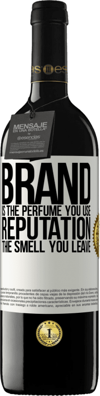 39,95 € | 赤ワイン REDエディション MBE 予約する ブランドは使用する香水です。評判、あなたが残す匂い ホワイトラベル. カスタマイズ可能なラベル 予約する 12 月 収穫 2016 Tempranillo